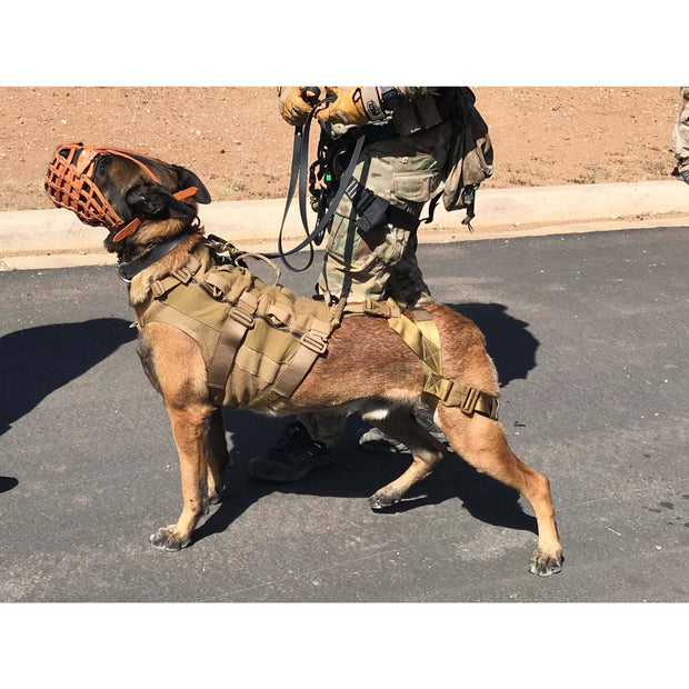 The Operator' A Tactical Harness For Working Dogs